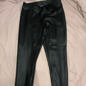 Express leather pants